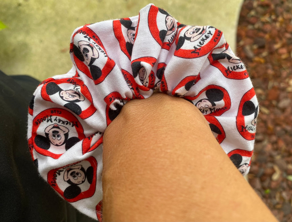 Mickey Mouse Club Scrunchie