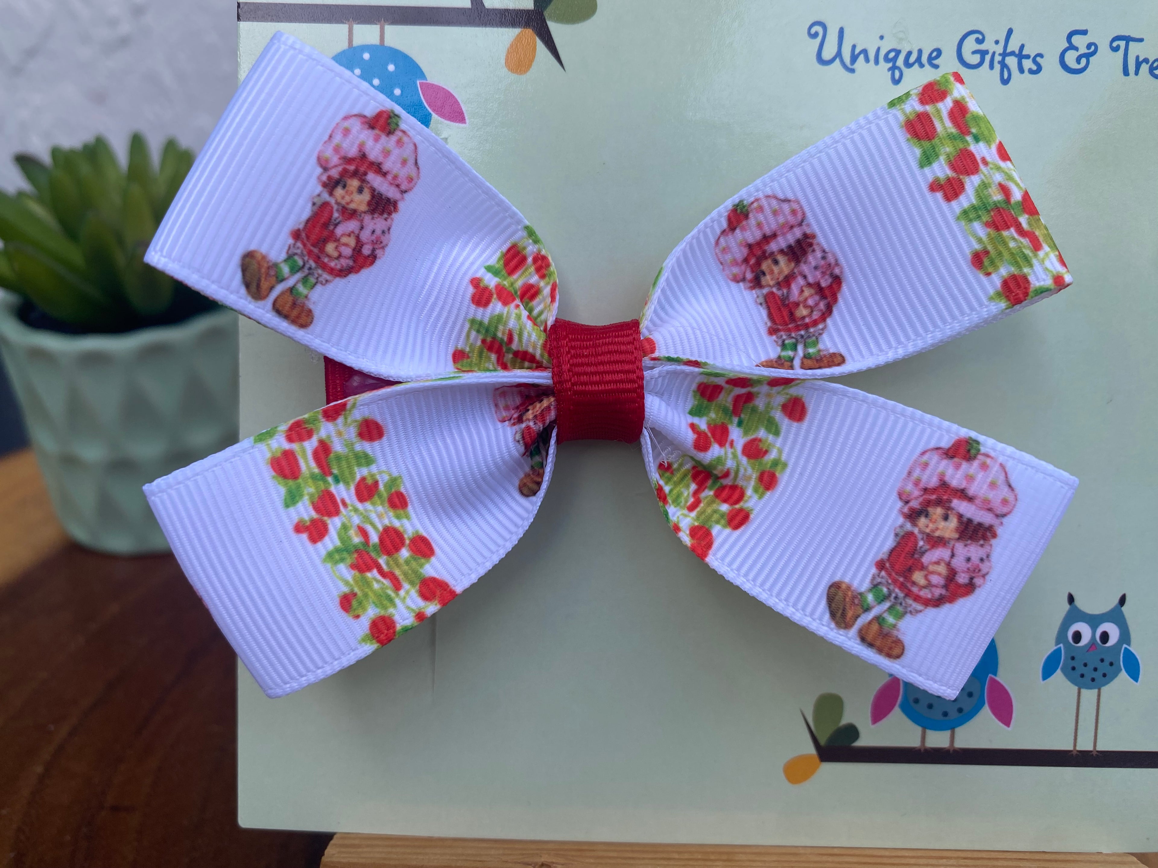 Strawberry Doll Hairbow