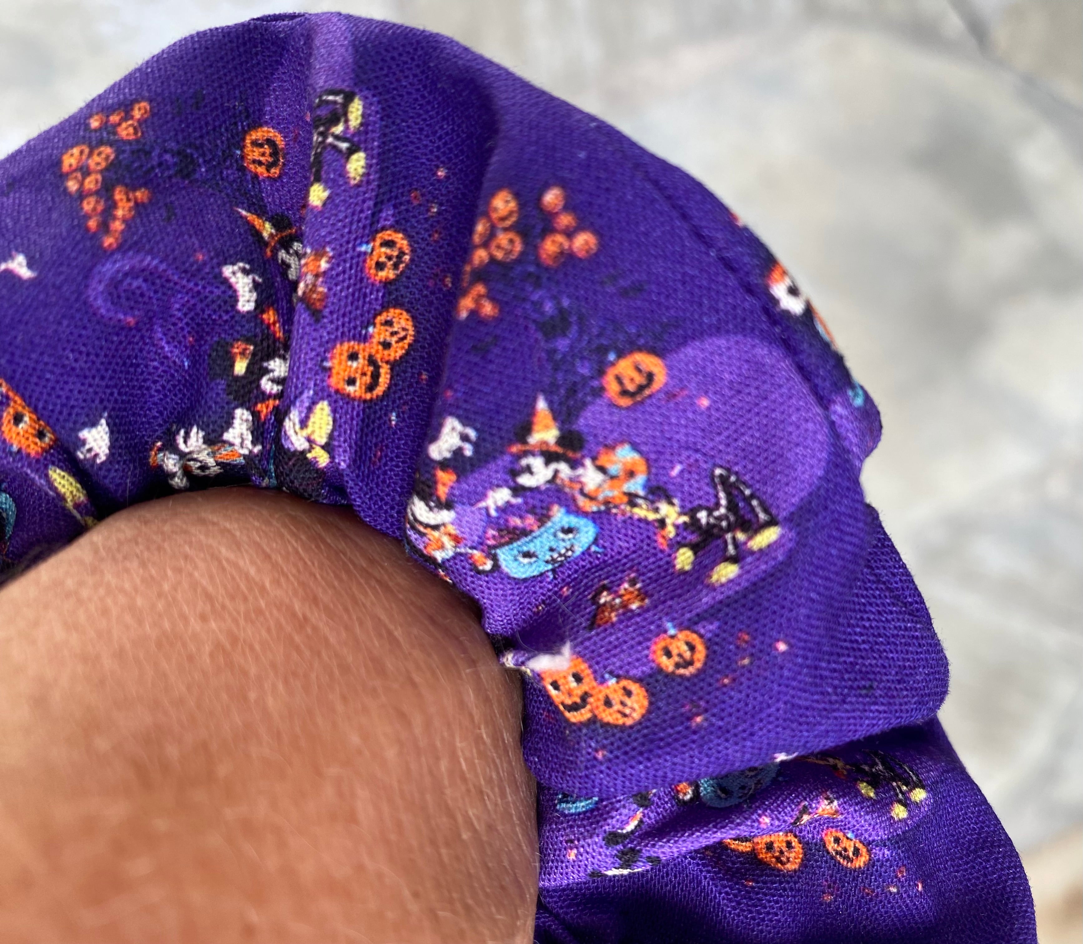 Mickey and Friends Halloween Scrunchie