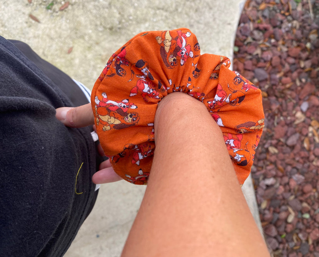 Fox and the Hound Scrunchie