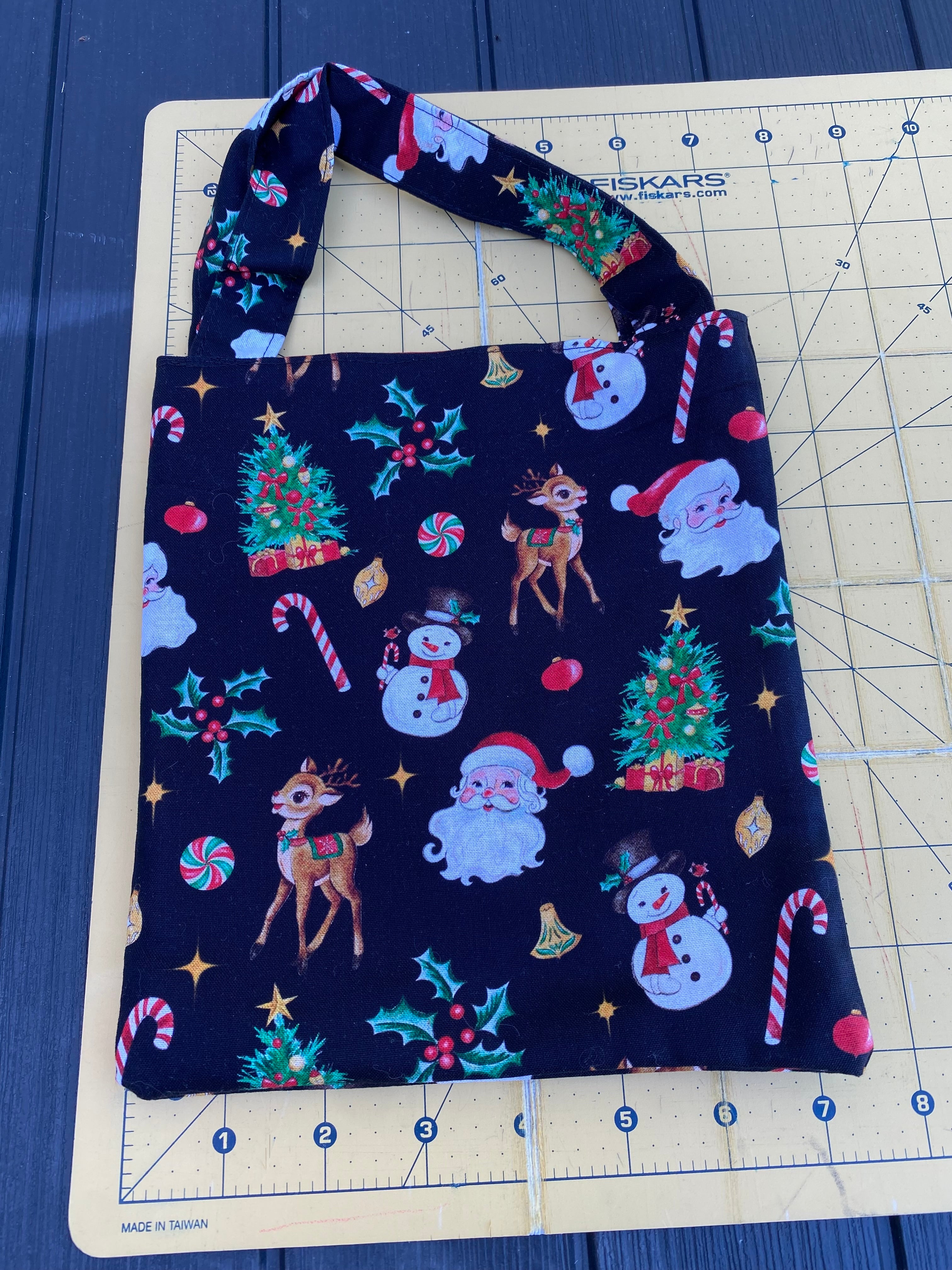 Christmas Gift Bag; Tote