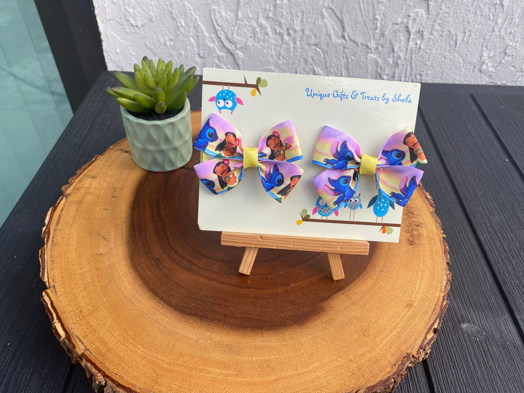 Lilo and Stitch Hairbows