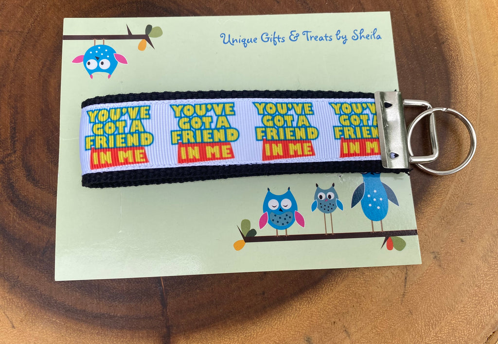Toy Story Keychain; Keyfob; You’ve Got A Friend In Me Keychain; Keyfob