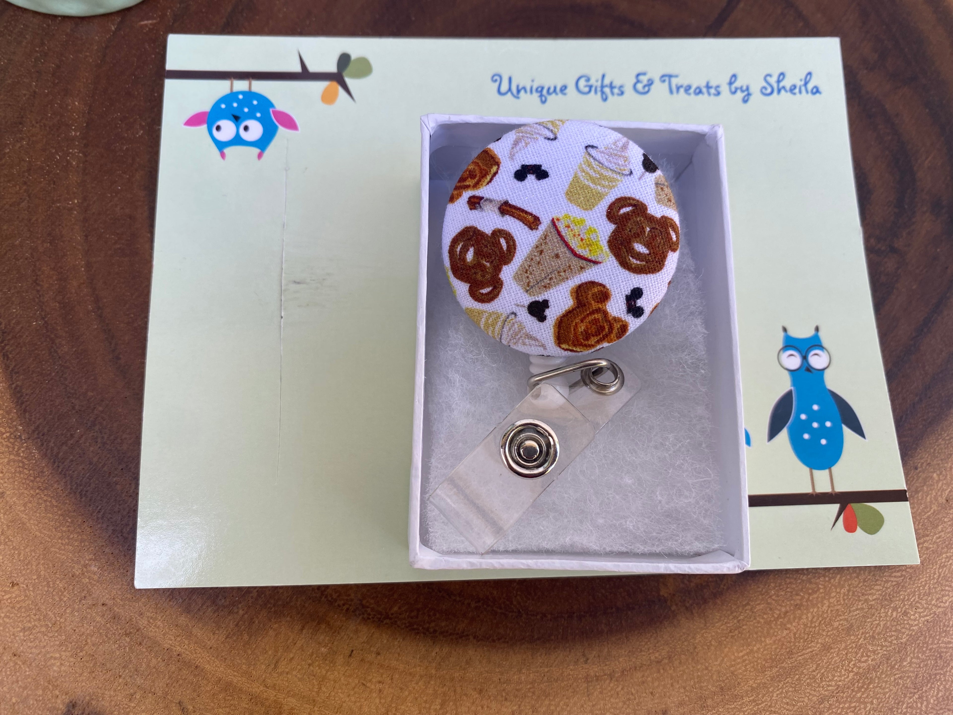 Disney Snacks Badge Reel