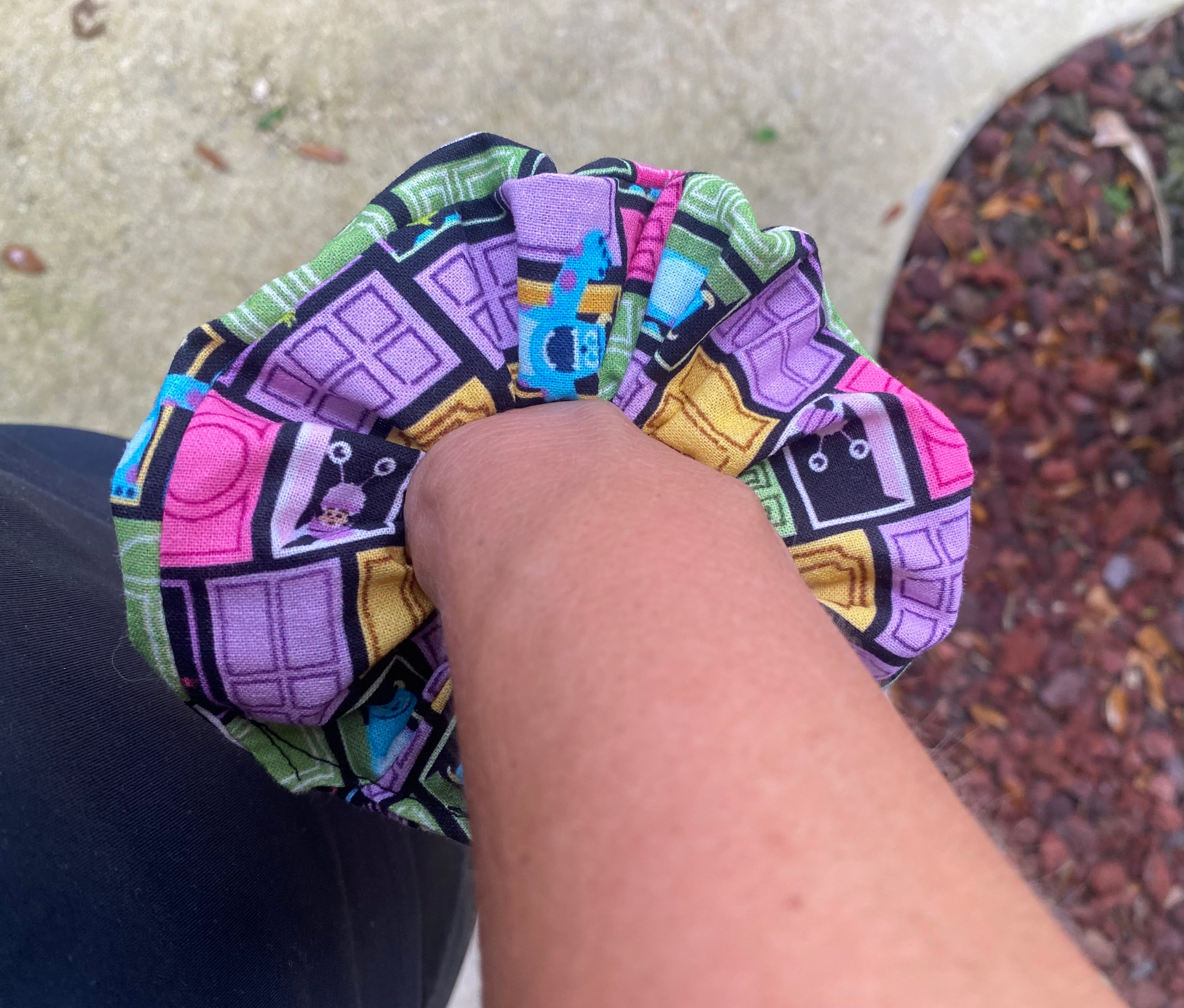 Monster Inc Doors Scrunchie