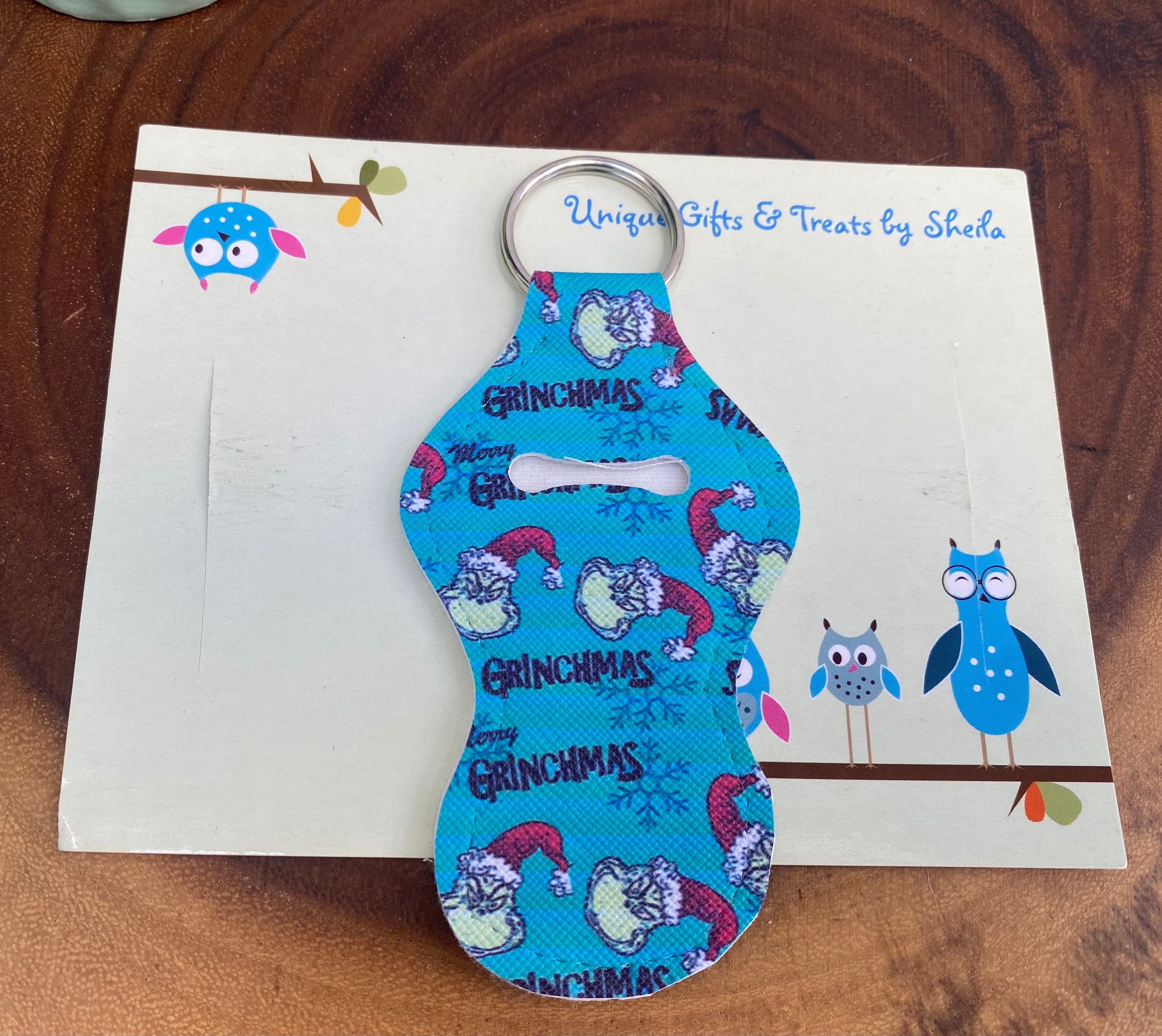 Green Christmas Monster Lip Balm Holder