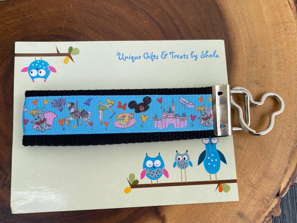 Disney Fantasyland Keychain; Keyfob
