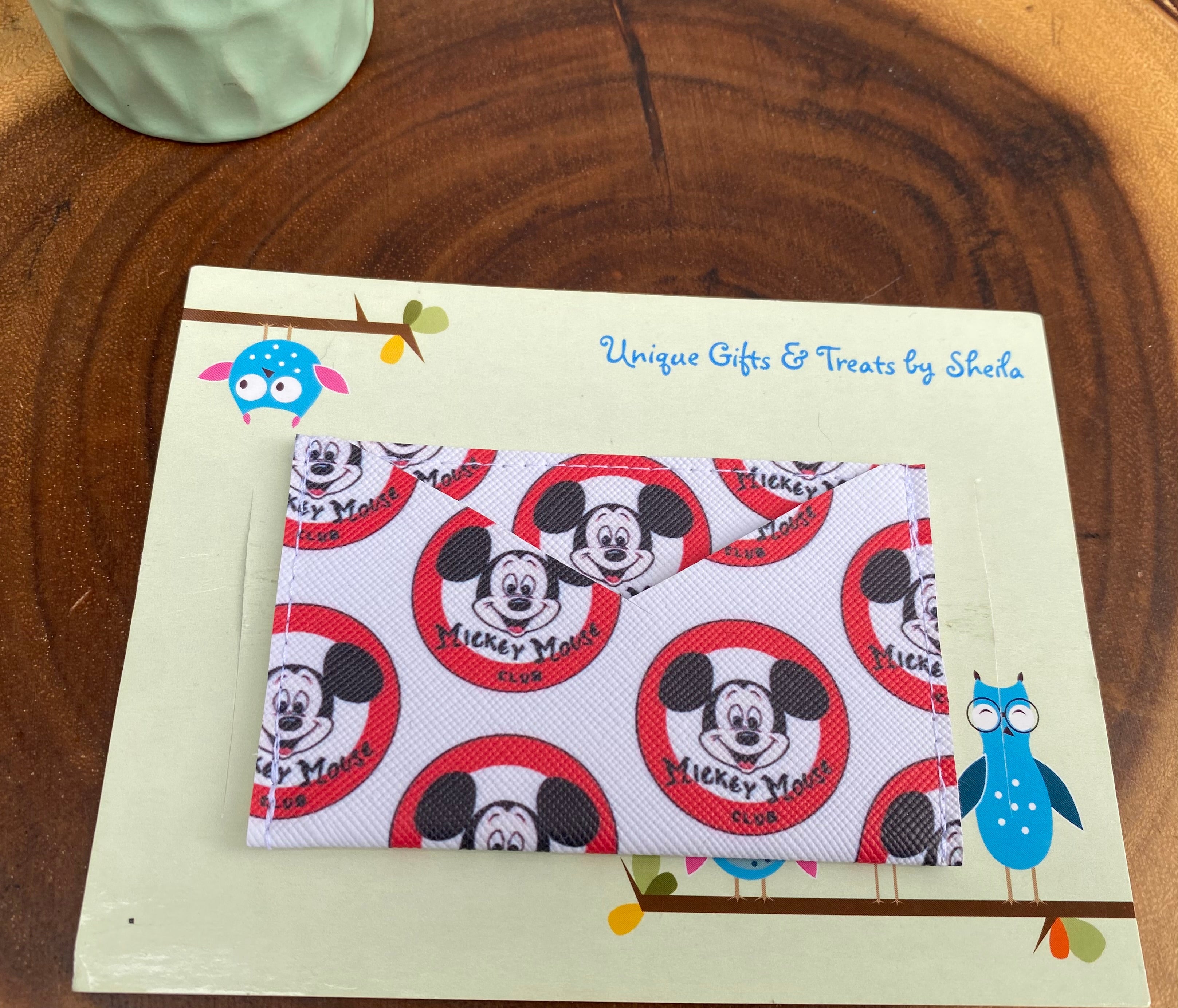 Mickey Mouse Club Gift Card Holder