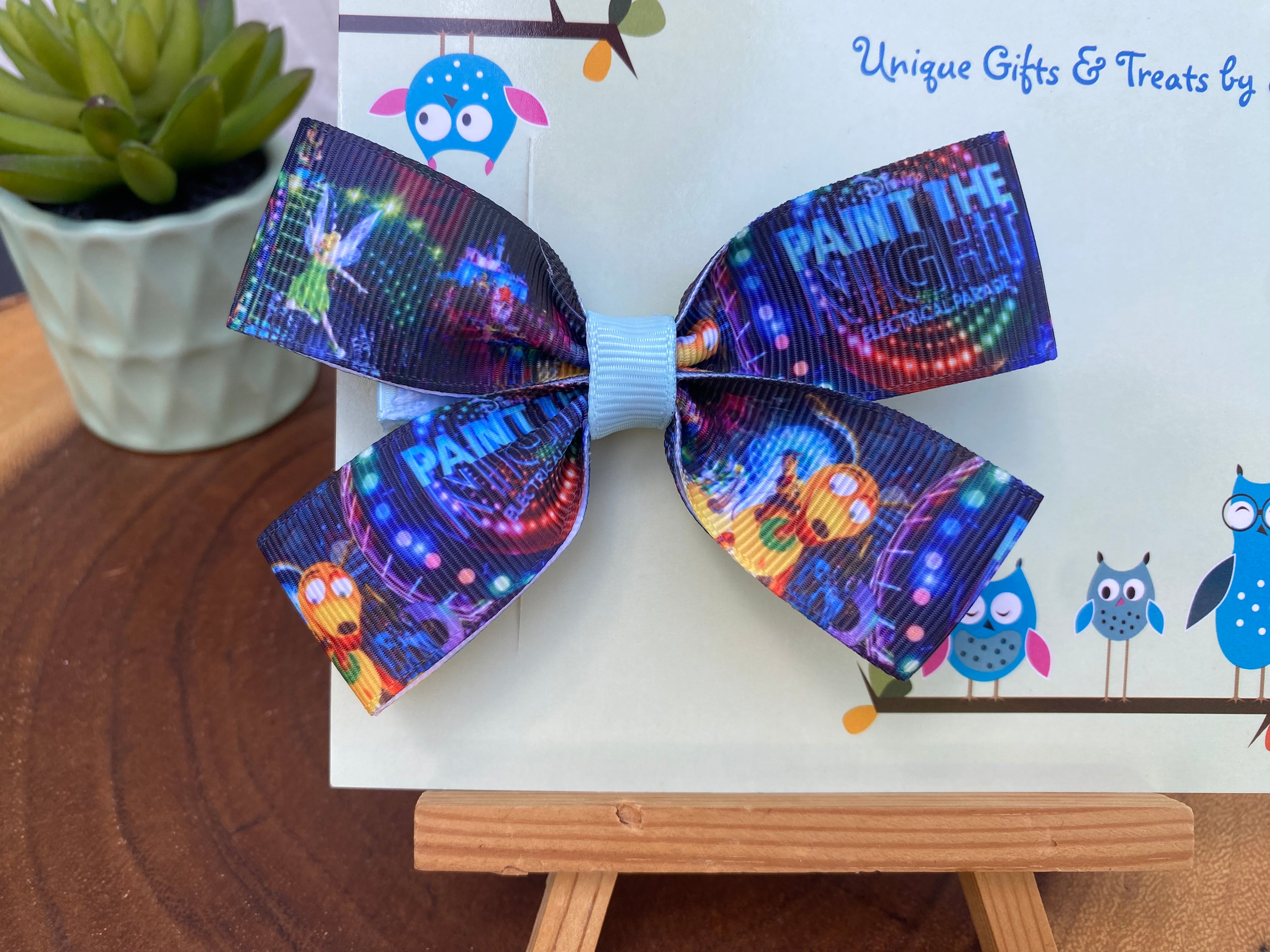 Paint the Night Electrical Parade Hair Bow