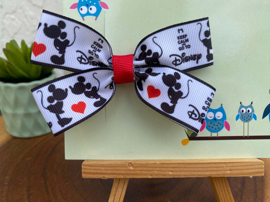 Keep Calm And Go To Disney Hairbow