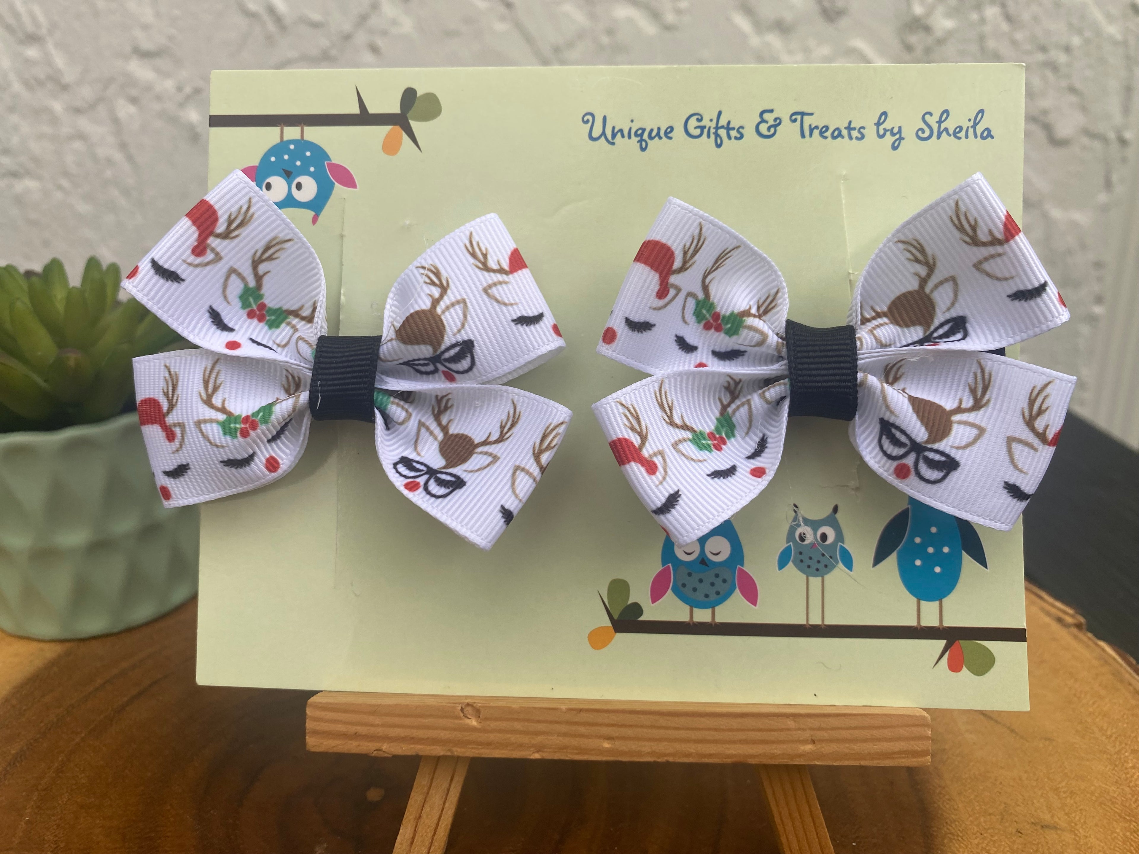 Reindeer Hairbows