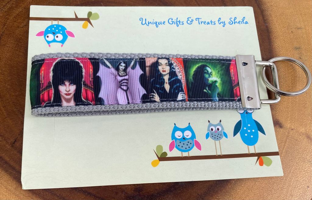 Lady’s of Horror Movies Keychain; Keyfob