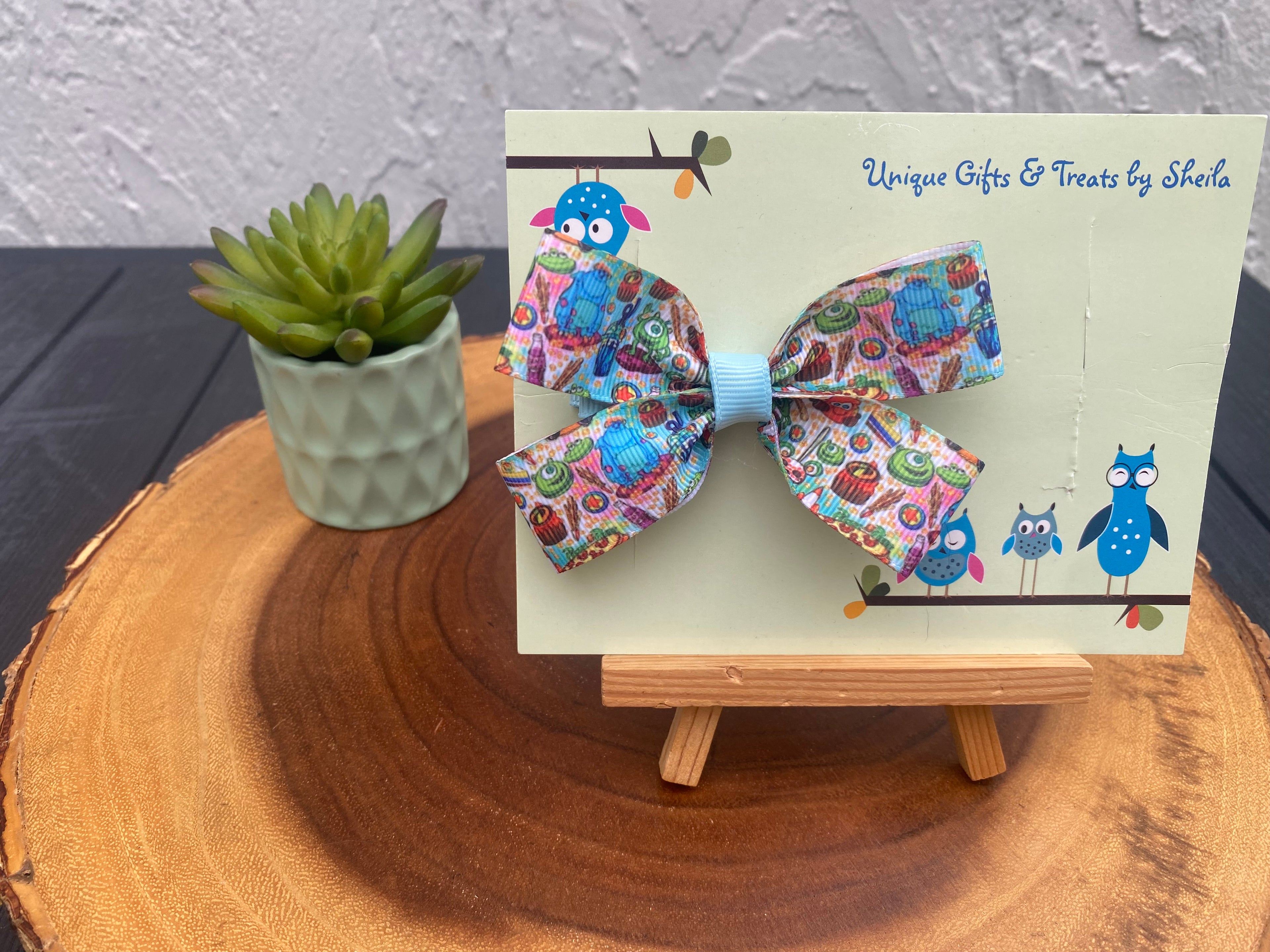 Monsters Inc. Hairbow