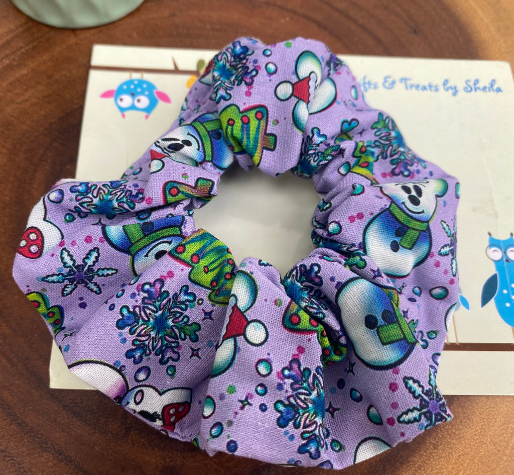 Disney Christmas; Snowman Scrunchie