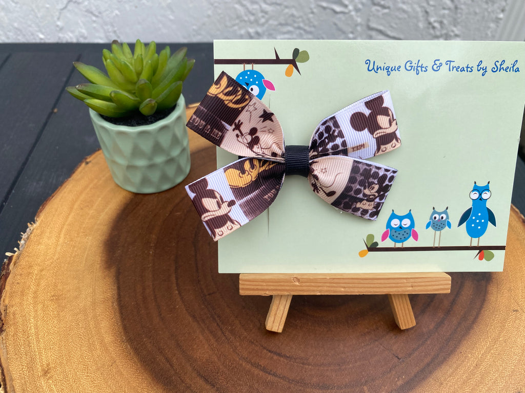 Retro Mickey Hairbow