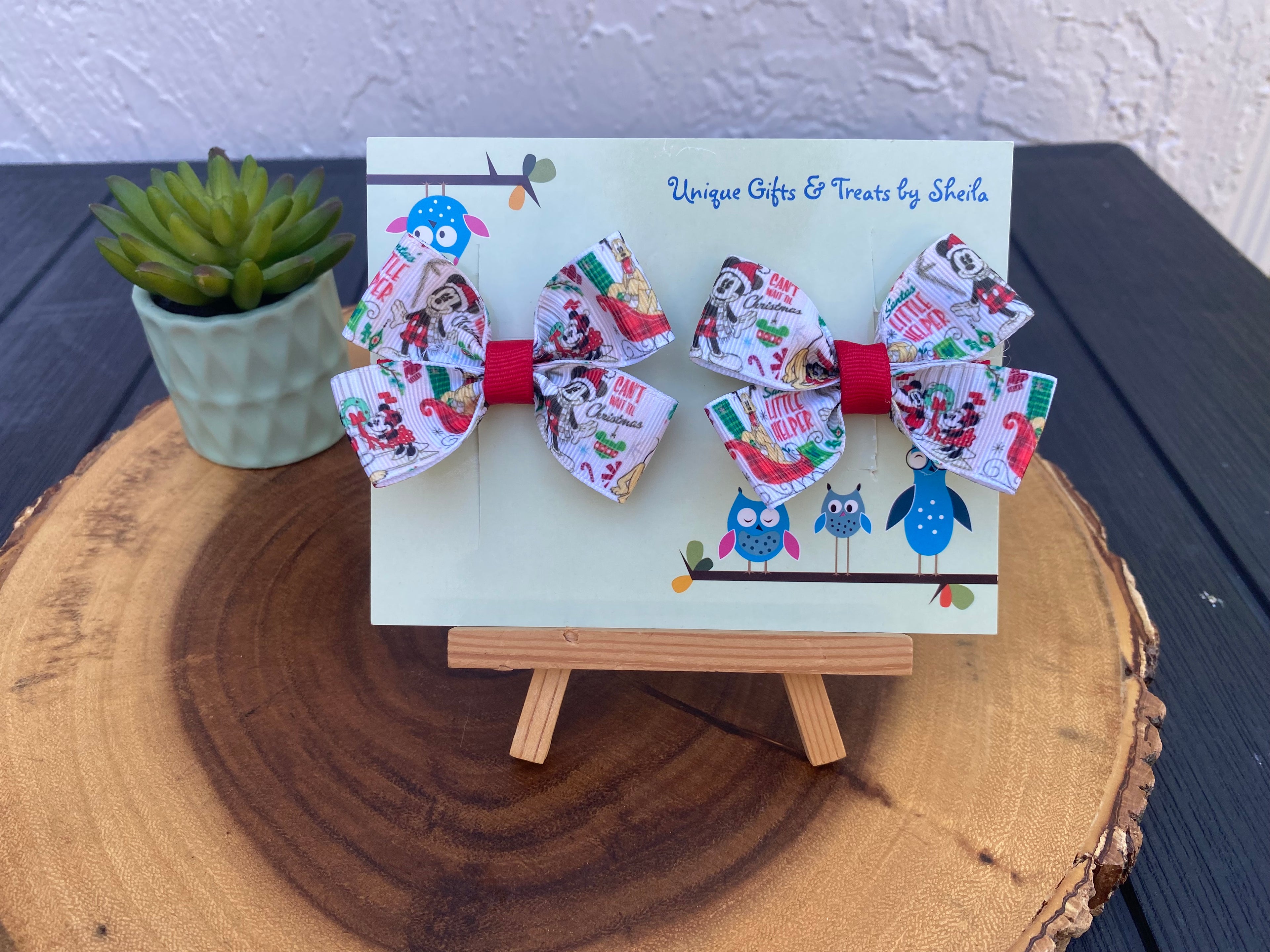 Disney Christmas Hairbows