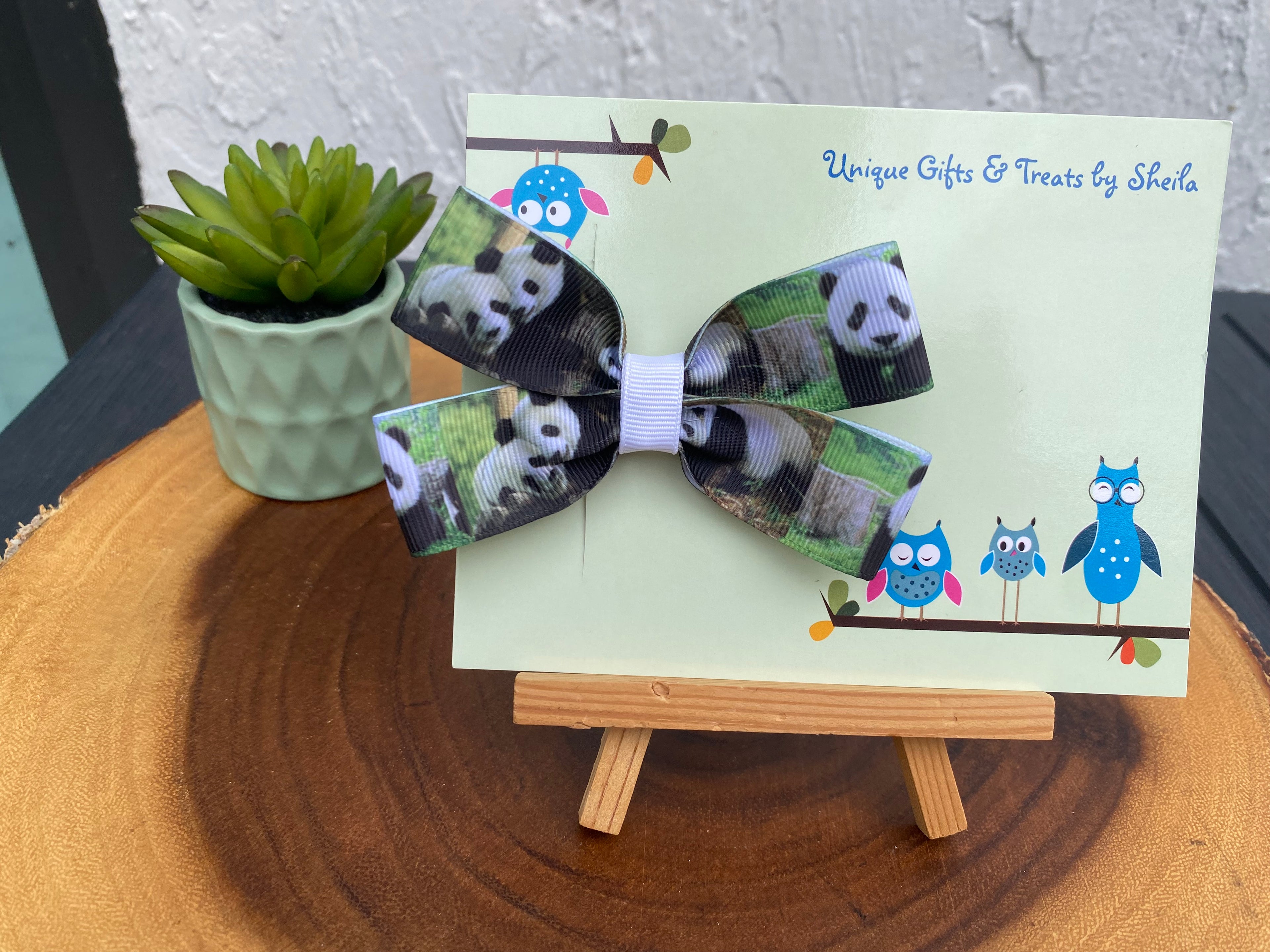 Panda Hairbow