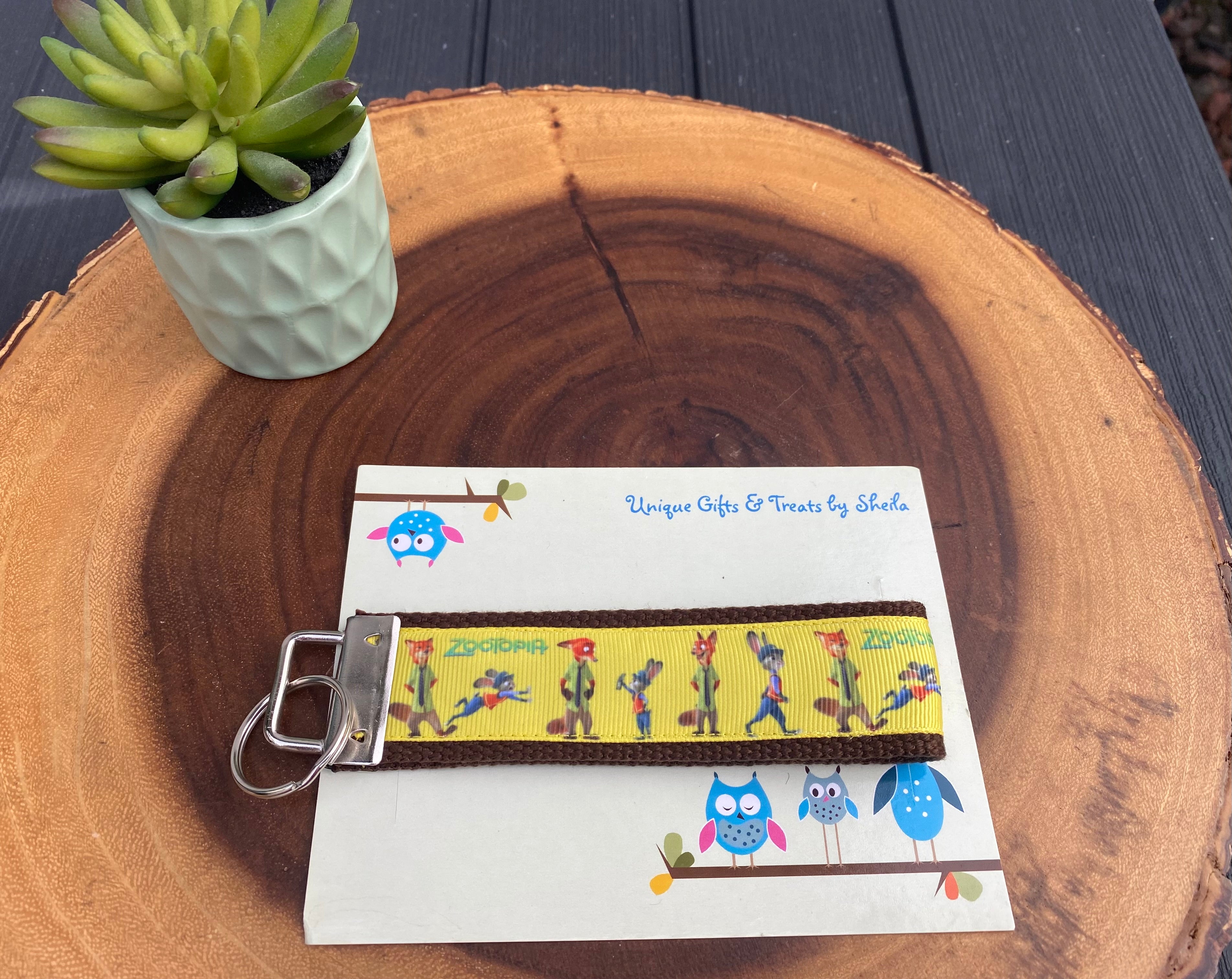 Zootopia Keychain; Keyfob