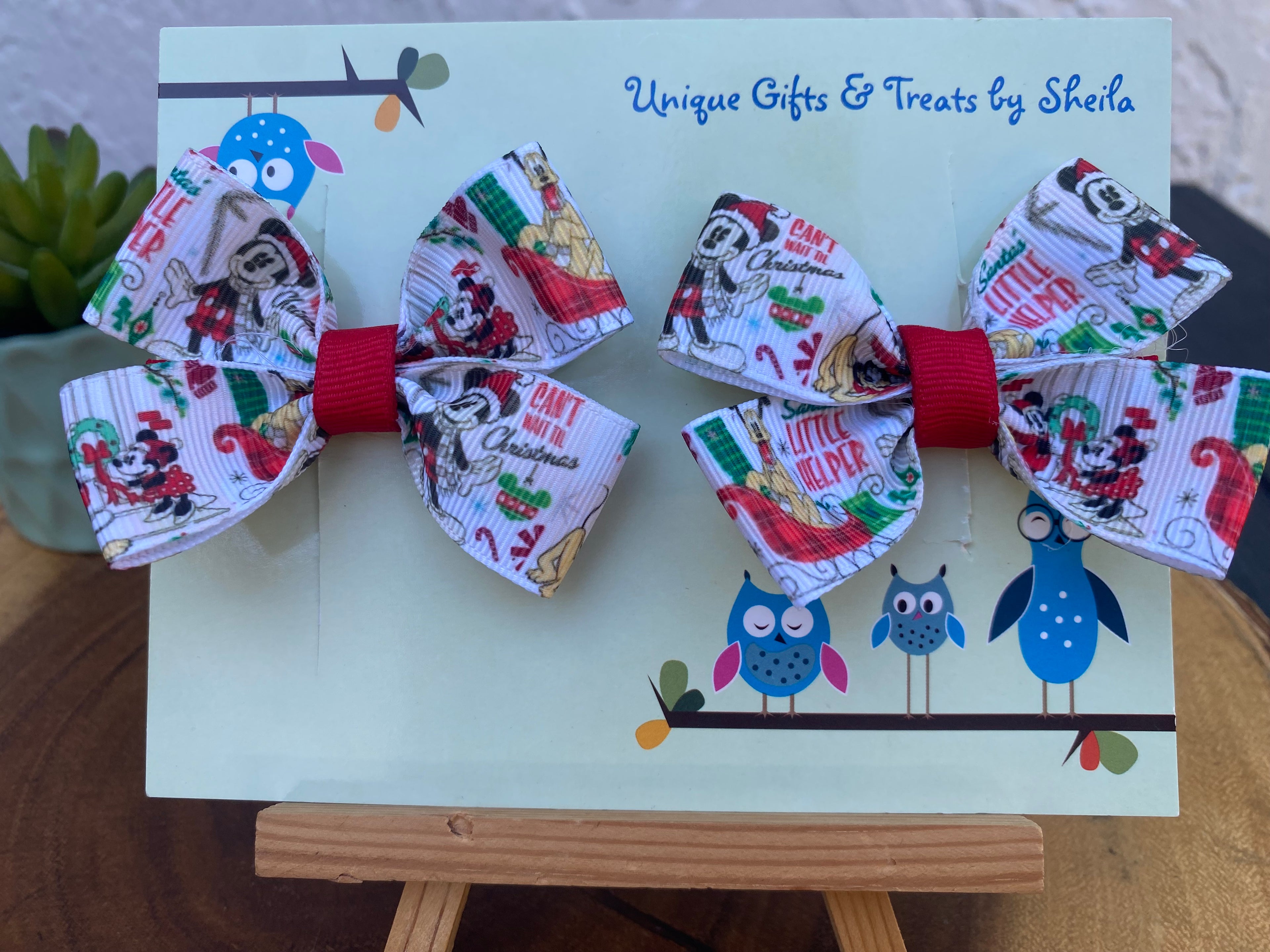 Disney Christmas Hairbows
