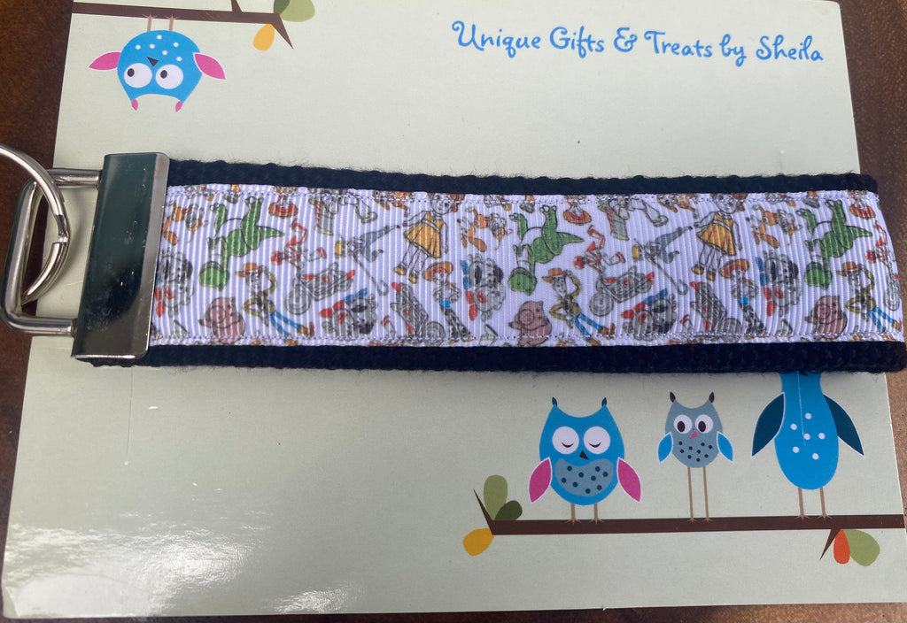 Toy Story Dooney Inspired Keychain; Keyfob