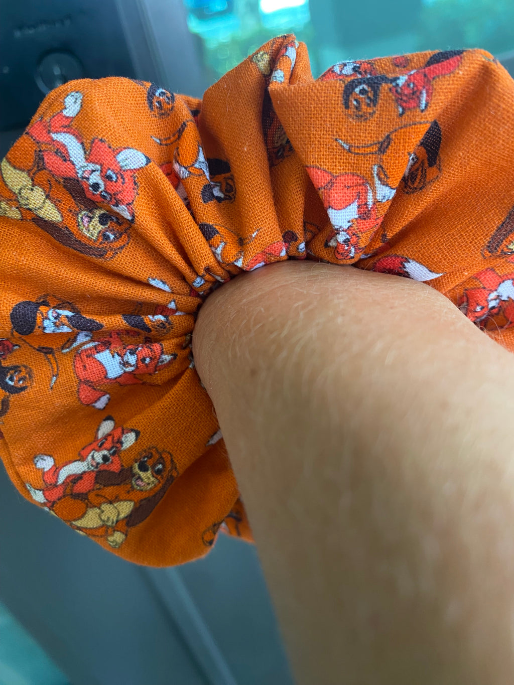 Fox and the Hound Scrunchie