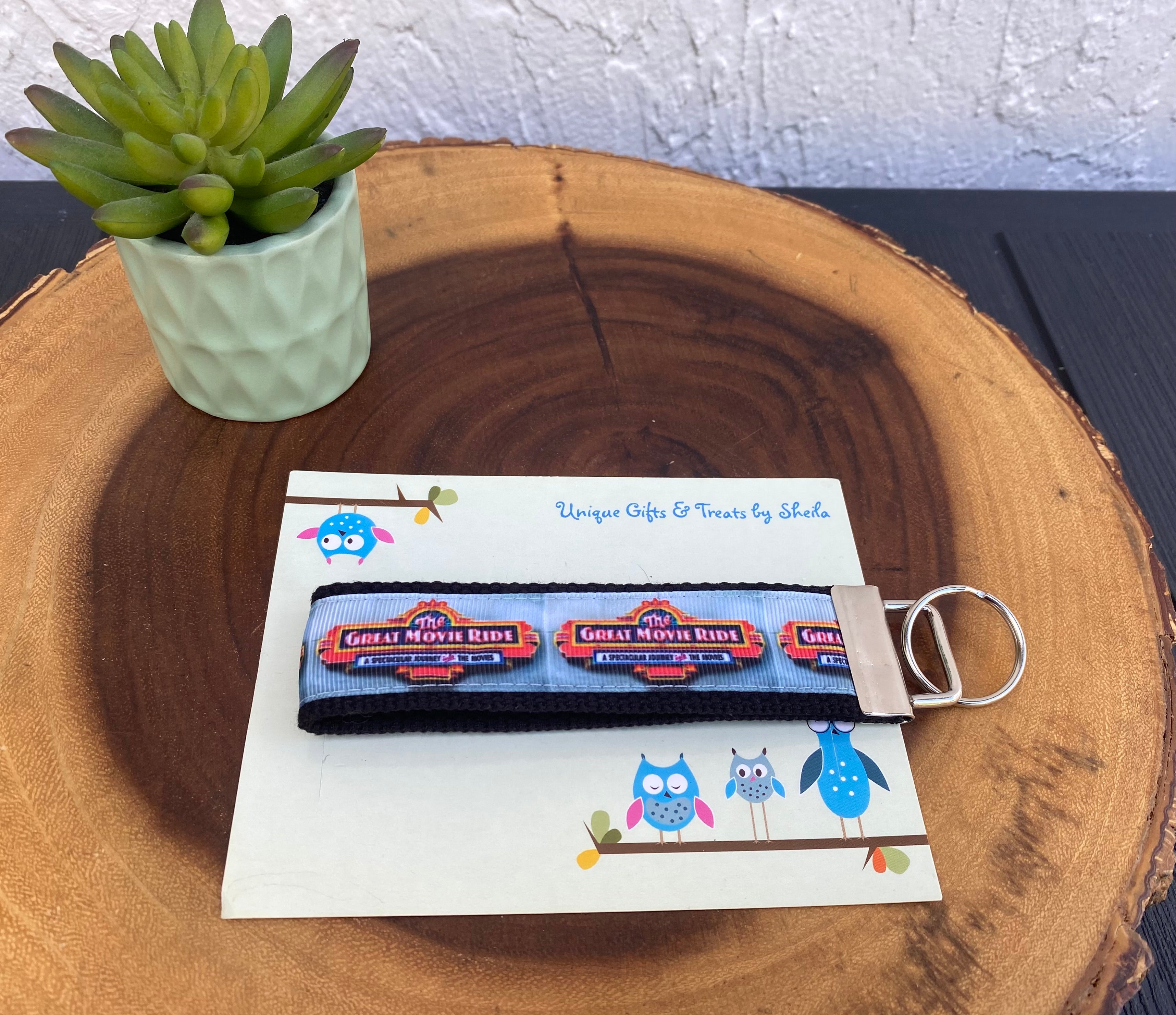 The Great Movie Ride Keychain;Keyfob