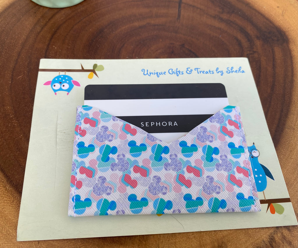 Disney Walls; Mickey Head Gift Card Holder