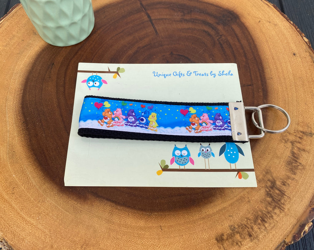 Caring Bears Keychain; Keyfob
