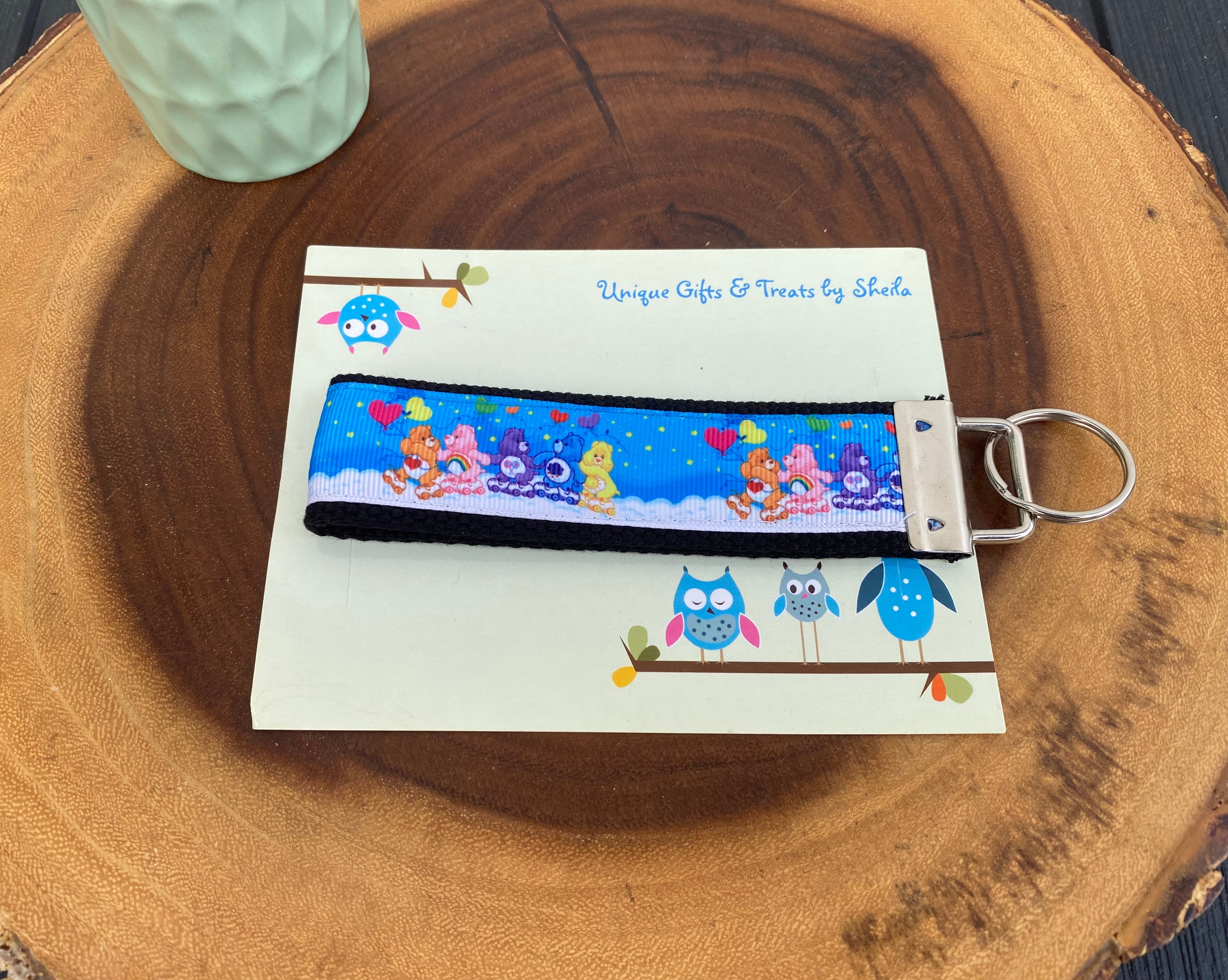 Caring Bears Keychain; Keyfob