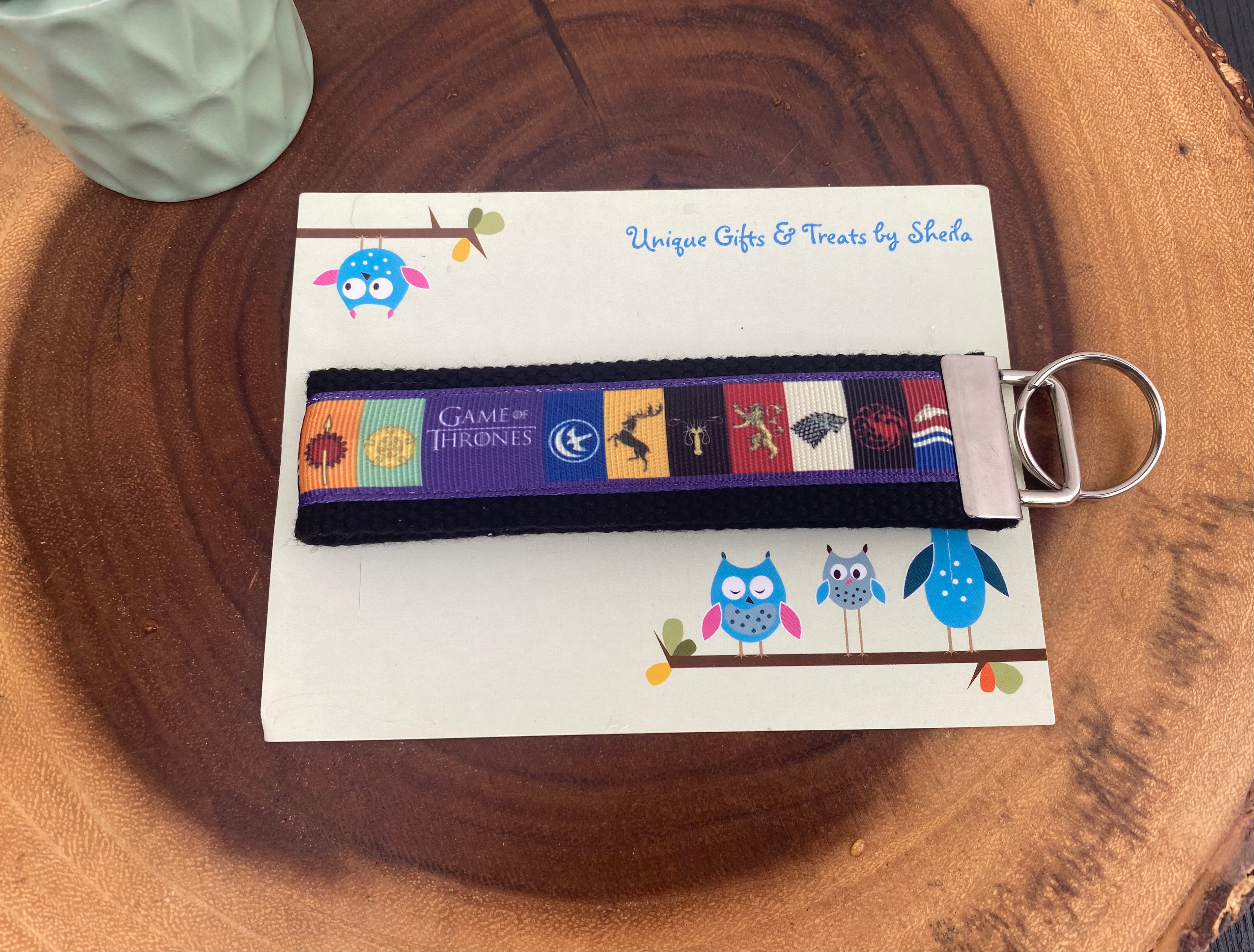 Thrones Keychain; Keyfob