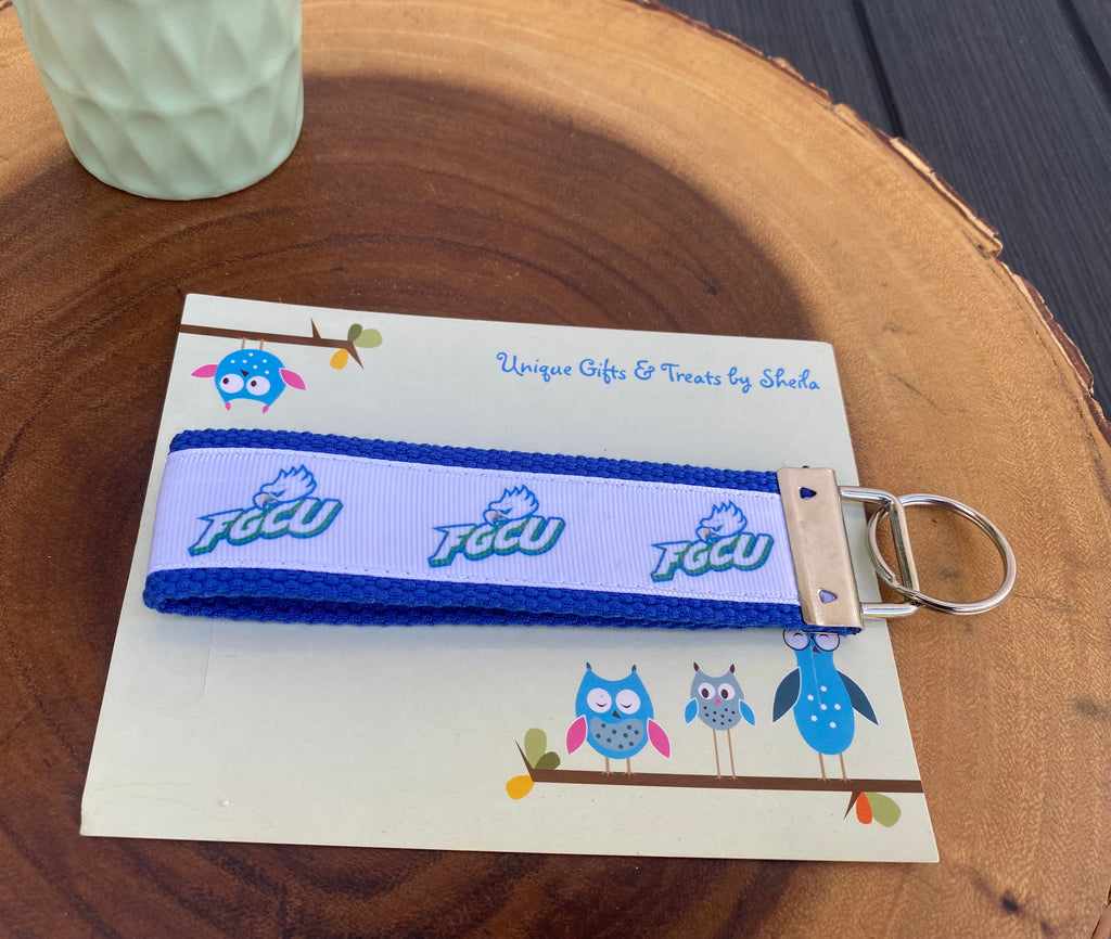 Florida College Keychain; Keyfob