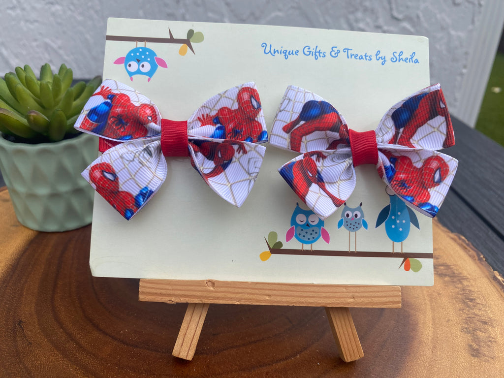 Spider-Man Hairbows