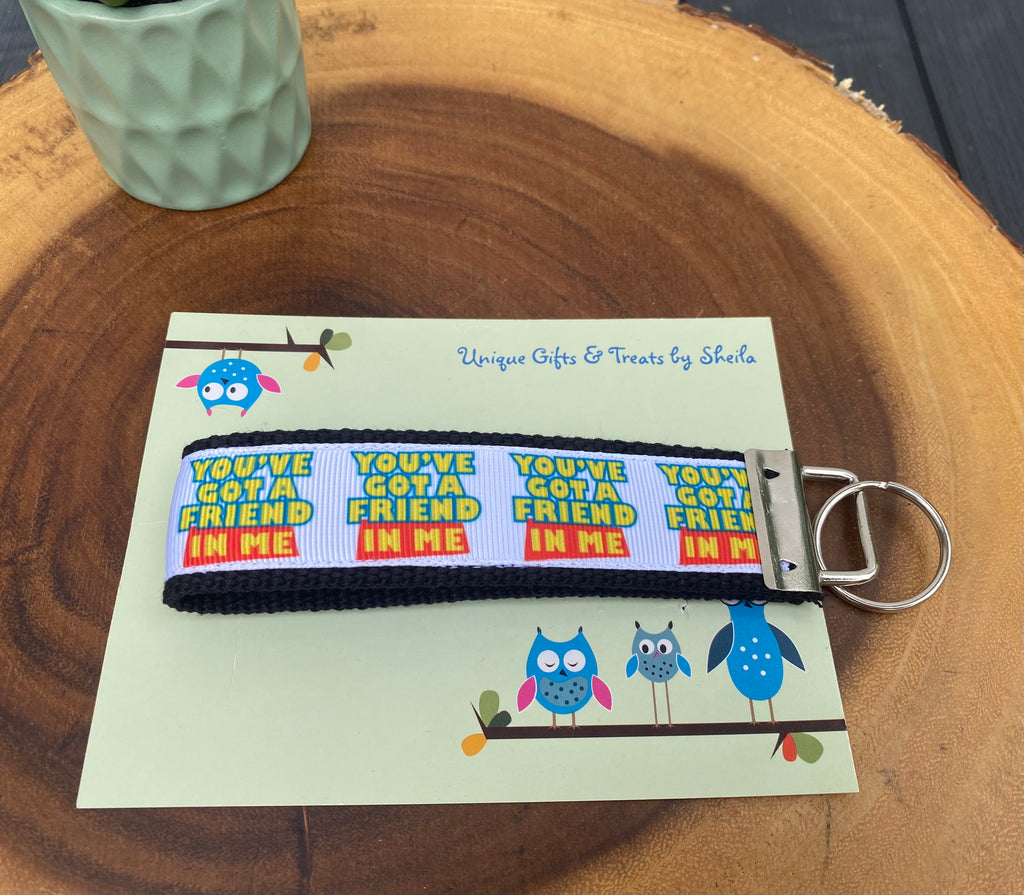 Toy Story Keychain; Keyfob; You’ve Got A Friend In Me Keychain; Keyfob