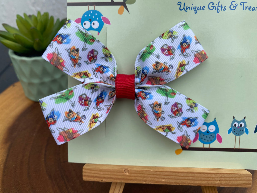 Disney Ink and Paint Hairbow