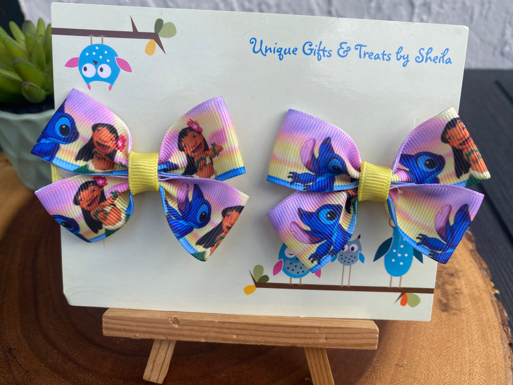 Lilo and Stitch Hairbows