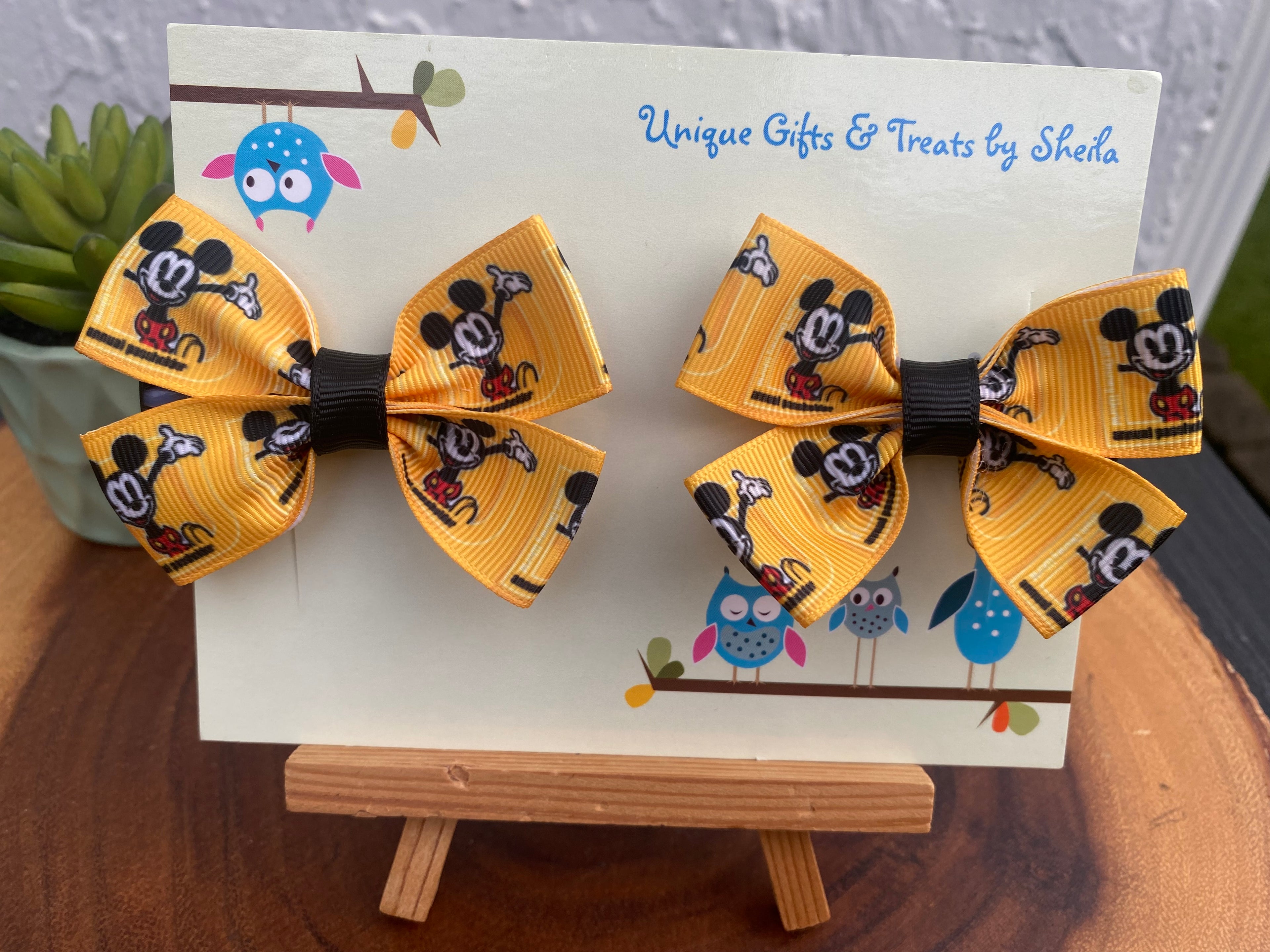Disney Passholder; Mickey Passholder Hairbows
