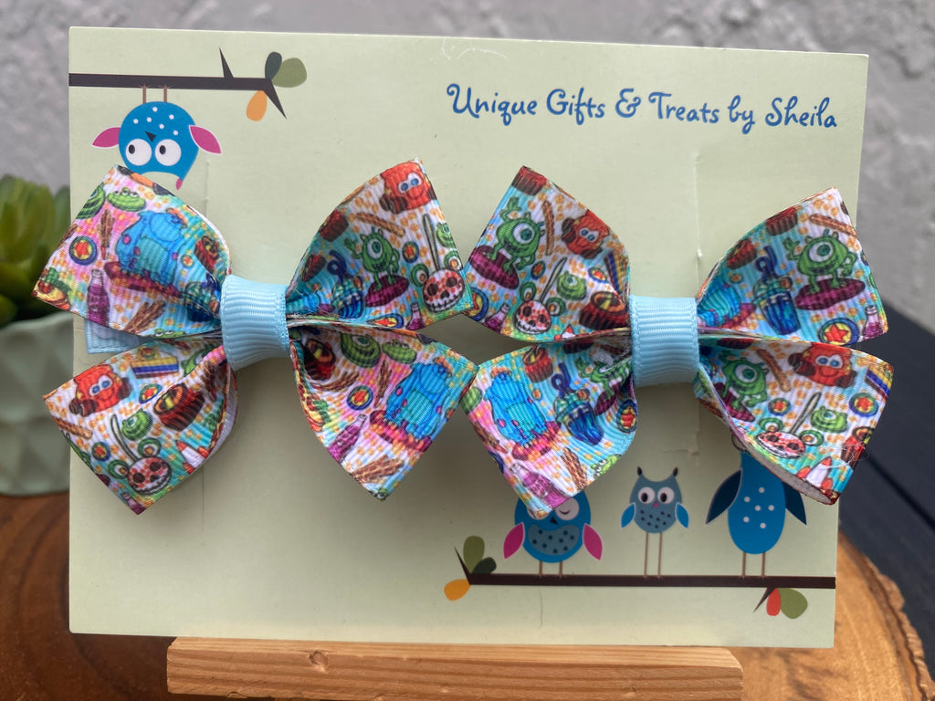 Monsters Inc Hairbows