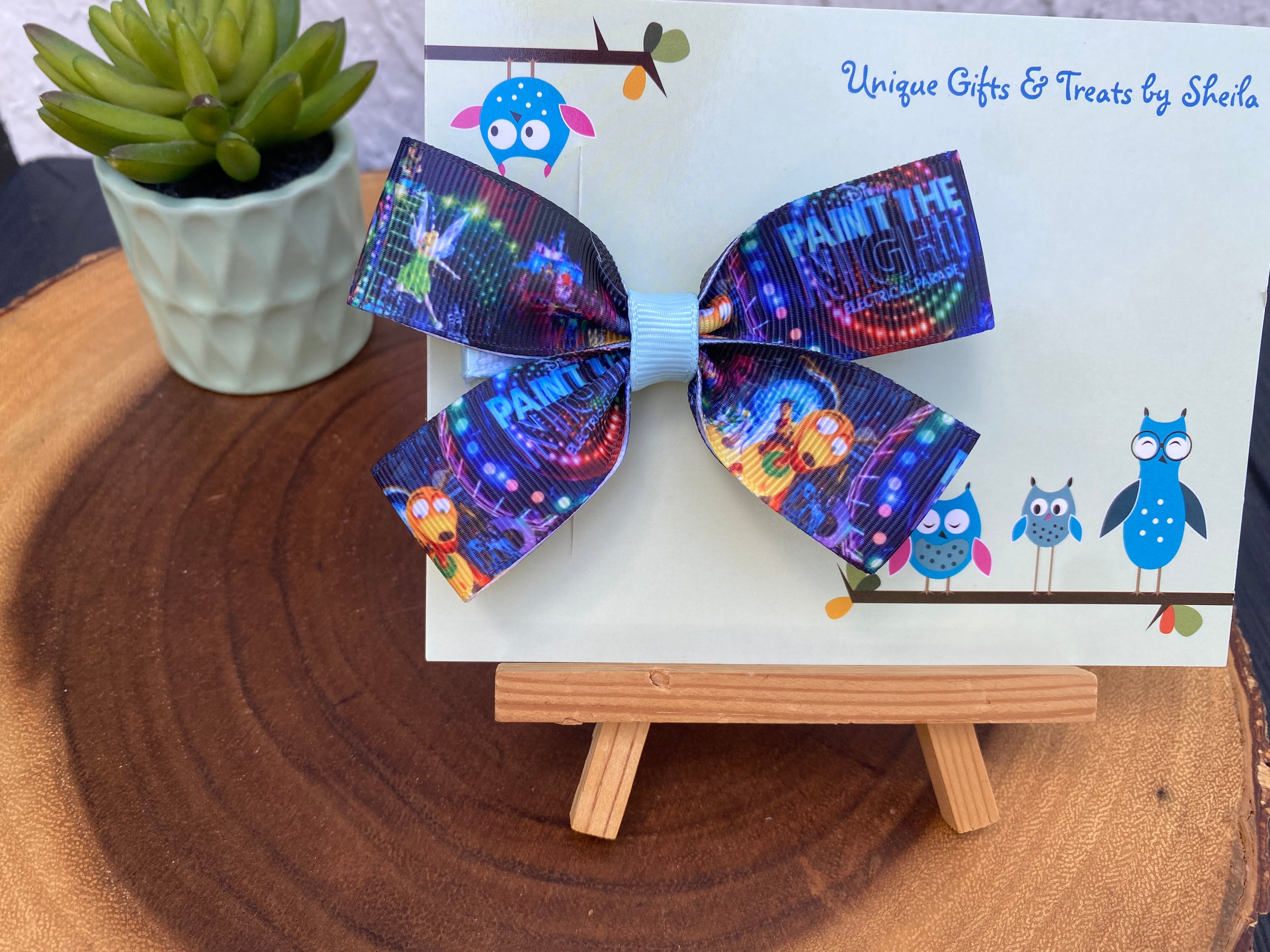 Paint the Night Electrical Parade Hair Bow