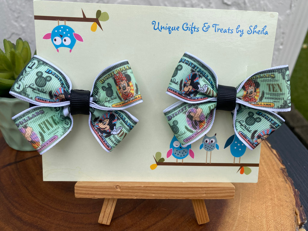 Disney Dollars; Disney Currency Hairrbows