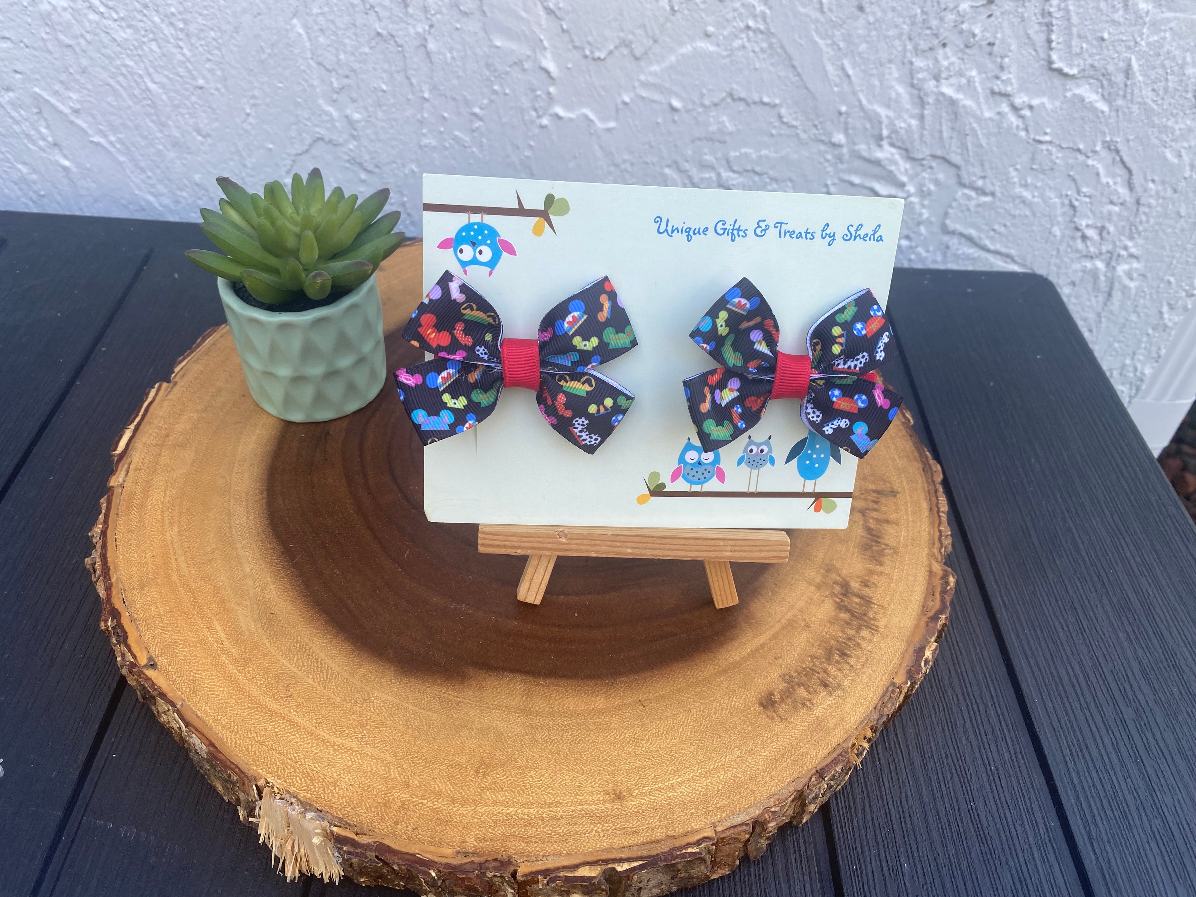 Disney Character Hats Hairbows