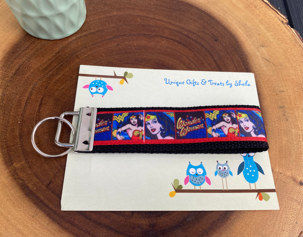 Wonder Woman Keychain; Keyfob