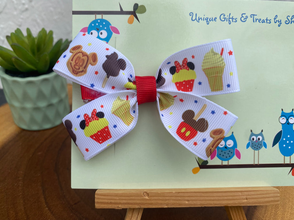 Disney Snacks Hairbow