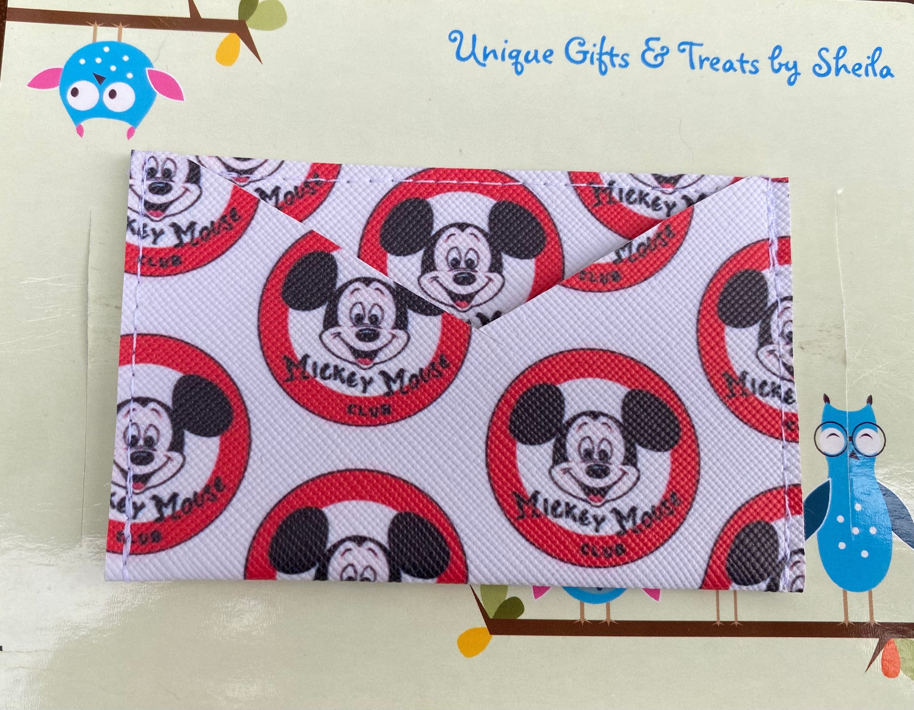 Mickey Mouse Club Gift Card Holder