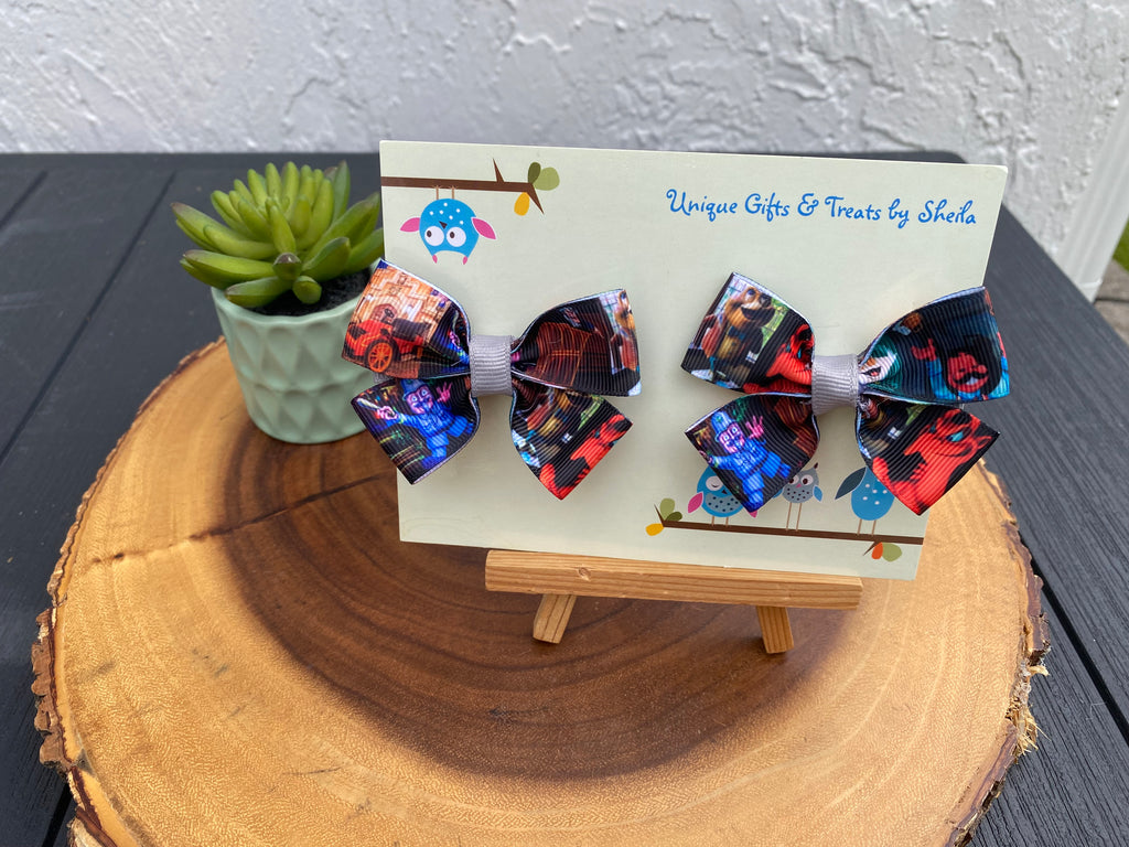 Mr. Toad’s Wild Ride Hairbows