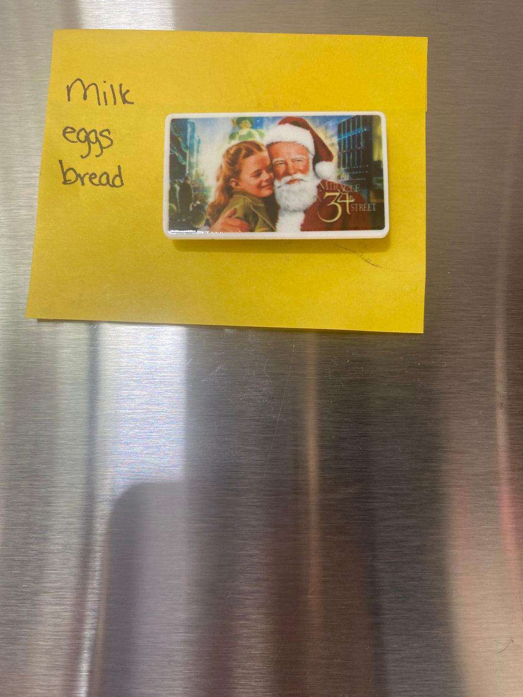 Nostalgic Christmas Magnets; Miracle on 34th Street Magnet