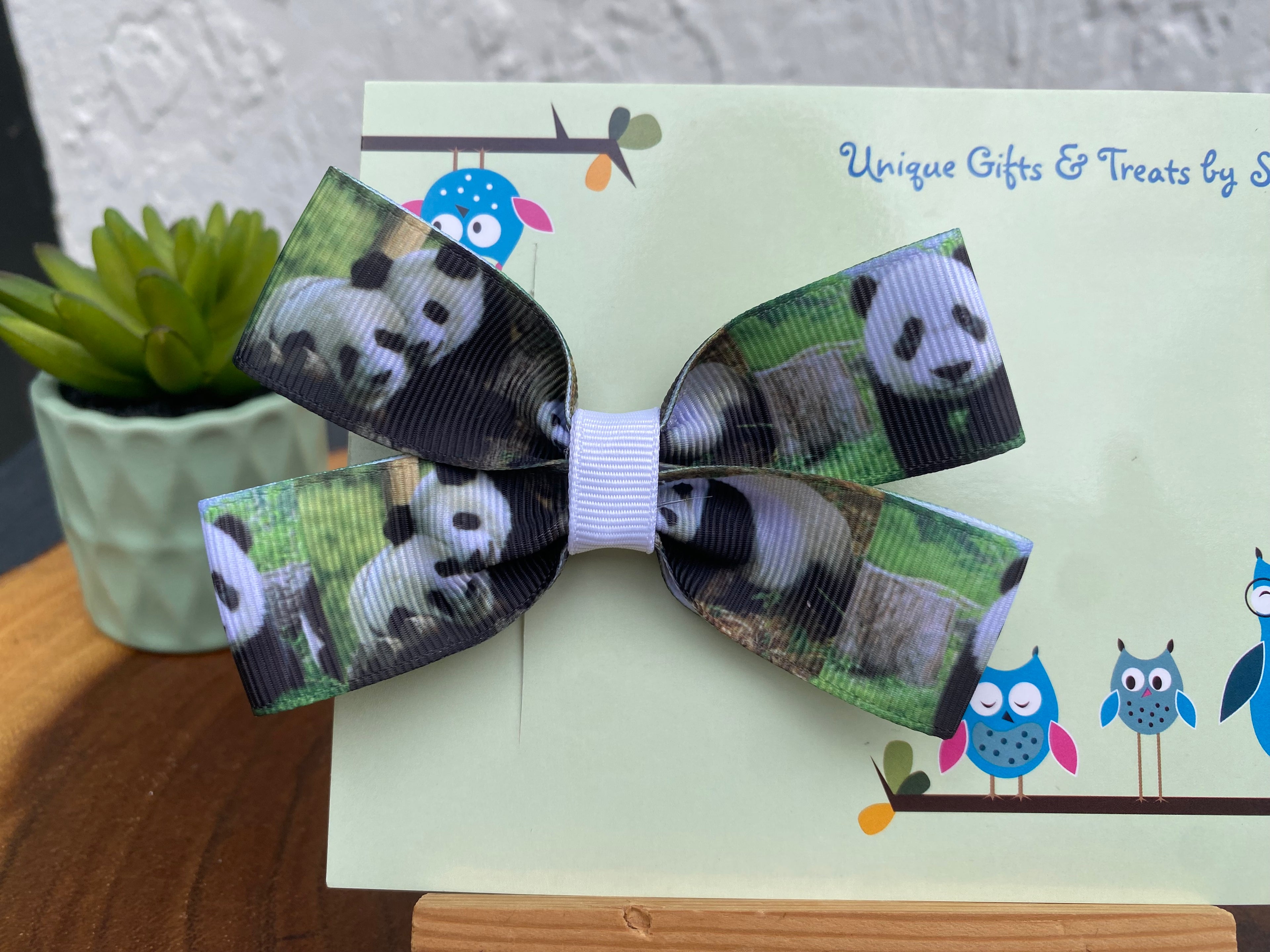 Panda Hairbow