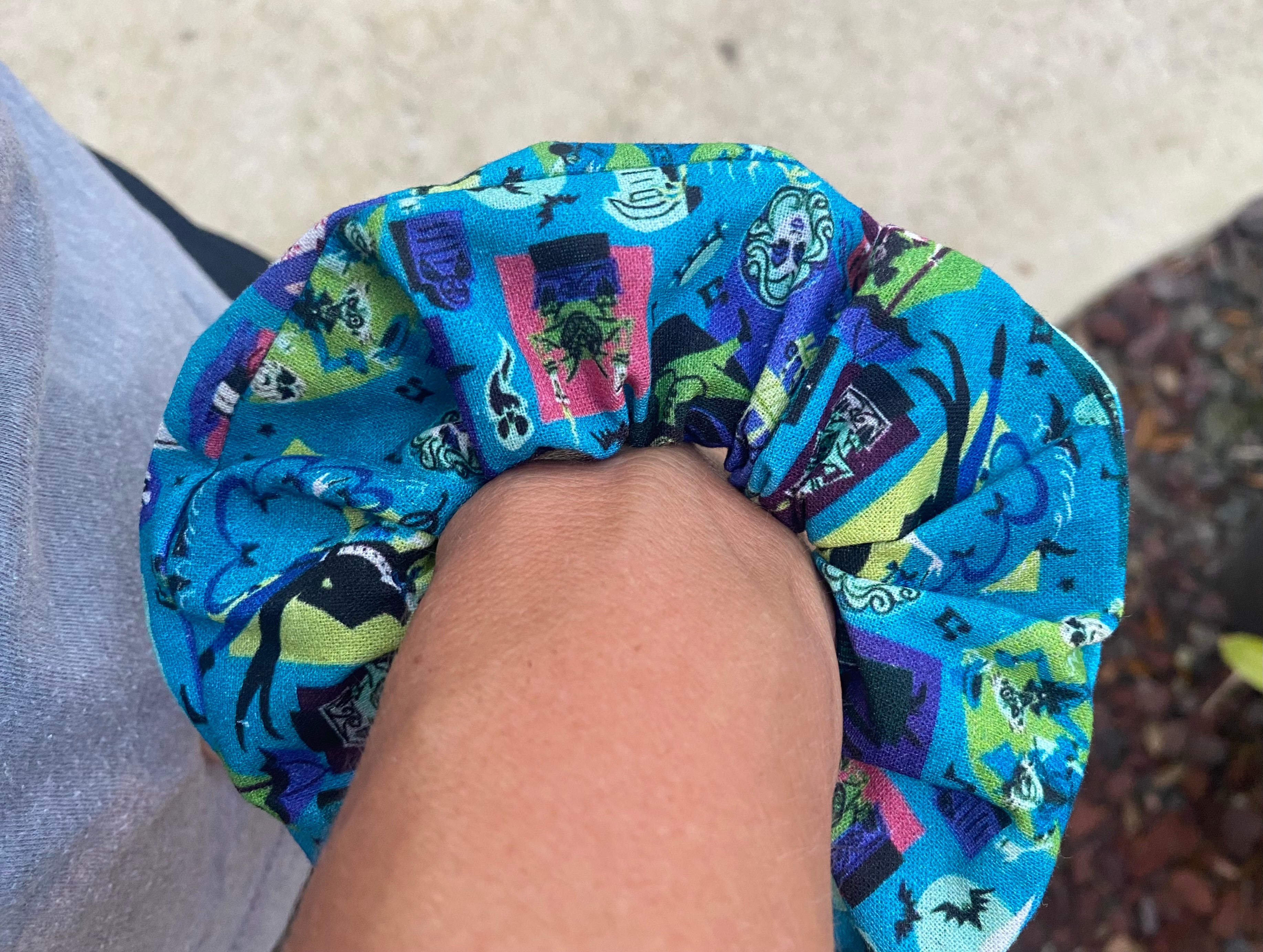 Dooney Inspired Haunted Mansion Scrunchie