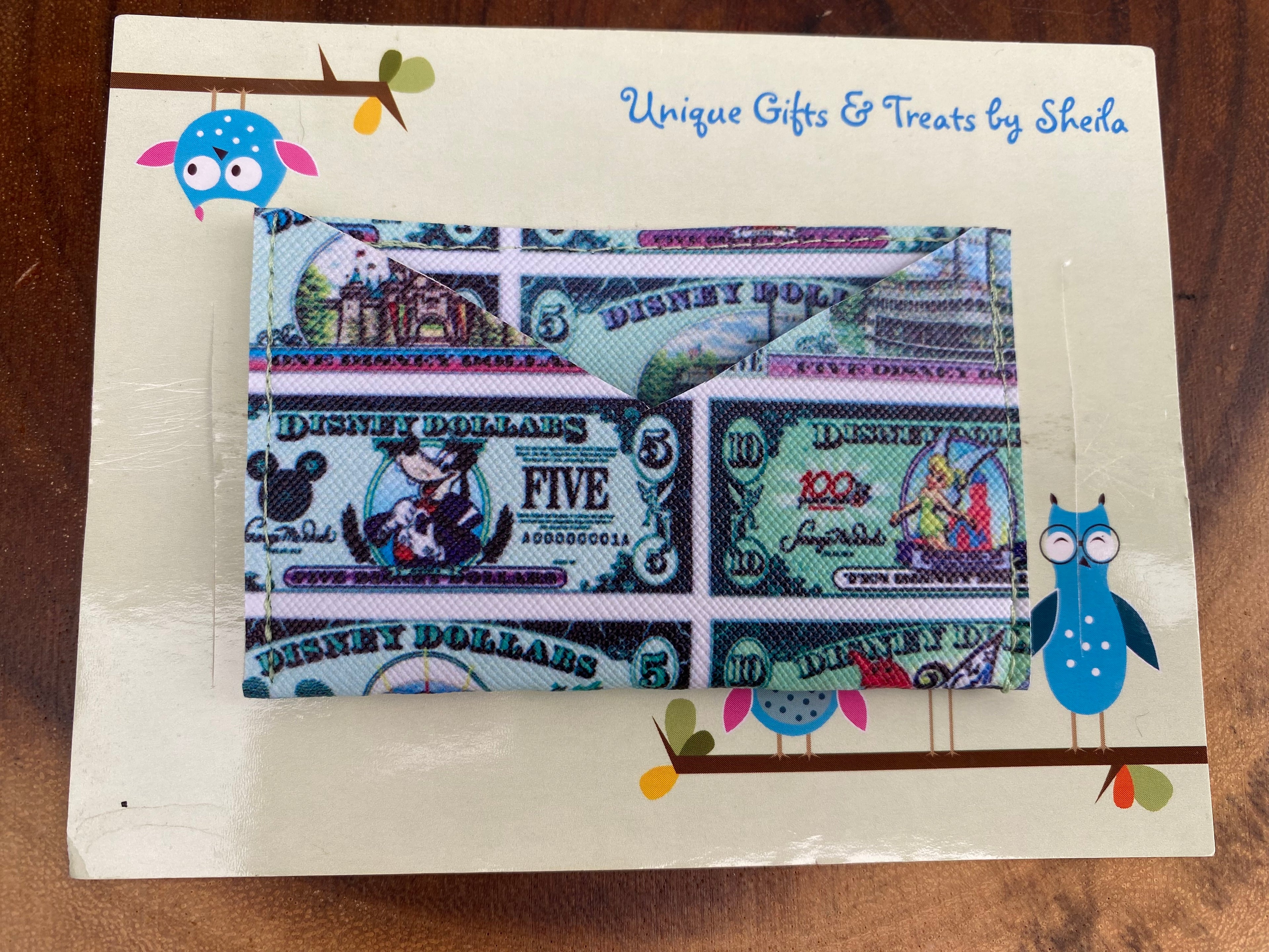 Disney Dollars Gift Card Holder