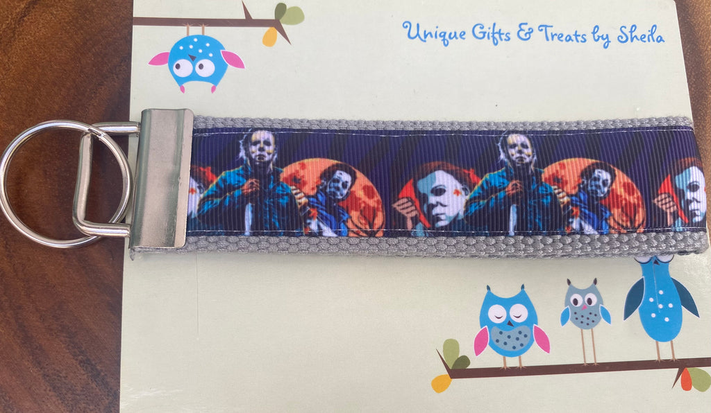 Halloween; Scary Movie; Michael Keychain; Keyfob