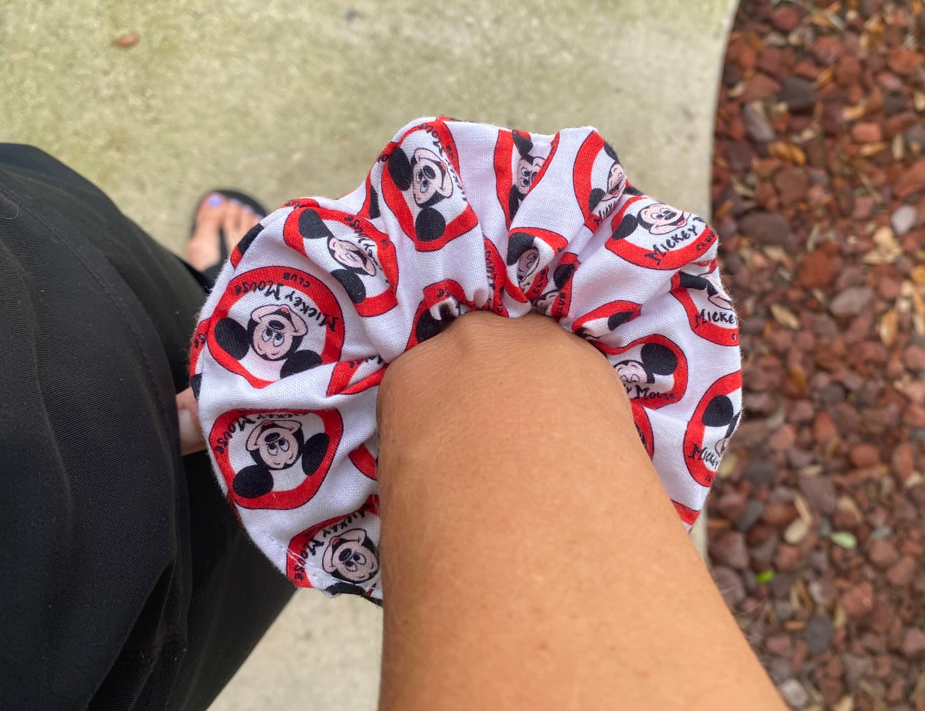 Mickey Mouse Club Scrunchie